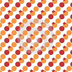 Repeat star dot geometric color abstract vector pattern