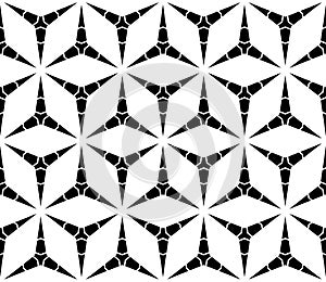 Repeat triangular background, vector seamless pattern