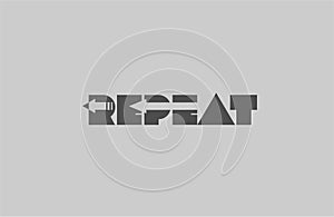 Repeat wordmark