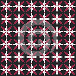 Repeatable Retro geometric pattern. Fabric print. Design for prints on fabrics, textile, cover, paper, interior, patchwork photo
