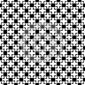 Repeated background pattern black and white