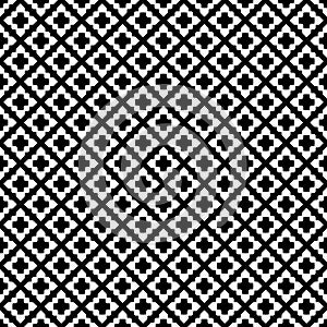 Repeated black and white pattern vector file