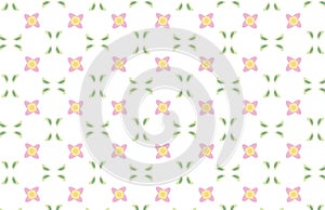 Repeated Flower Background