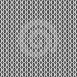 Repeated pattern black and white circle type