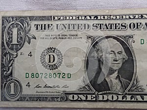 Repeater Fancy Serial Number One Dollar Bill