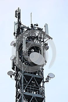 repeaters with the powerful antennas for telecommunications of m