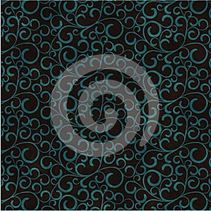 Repeating abstract background with curl