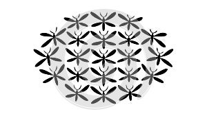 Repeating Abstract Star Pattern Vector - Geometric, Modern Design, Texture, vector design Generative AI