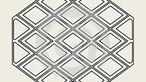 Repeating Diamond Grid Pattern Vector, vector design Generative AI