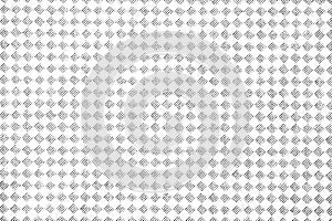 Repeating Diamond Halftone Pattern with Line Clusters
