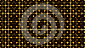 Repeating diamond and star pattern creates a bold, modern geometric background.