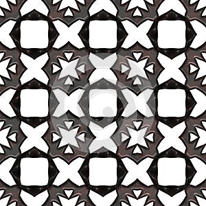 Repeating forged metal lattice background