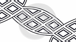 Repeating Geometric Diamond Pattern for Elegant Design, vector design Generative AI