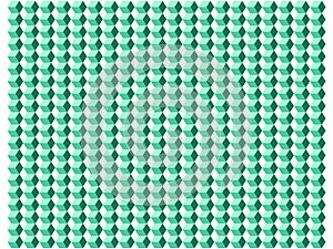 Repeating geometric pattern with hexagonal shapes, creating an optical illusion of three-dimensional cubes.