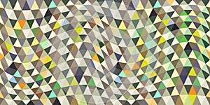 Repeating geometric tiles with triangles