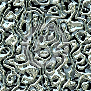 Repeating smelted metal background