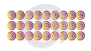 Repeating spiral pattern, abstract background, hypnotic design, dynamic vector design Generative AI