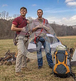Repellers at the campsite