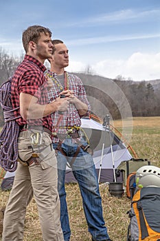 Repellers at the campsite