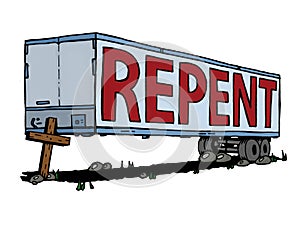 Repent Cross Trailer