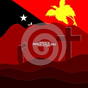 Repentance Day on August 26 in Papua New Guinea