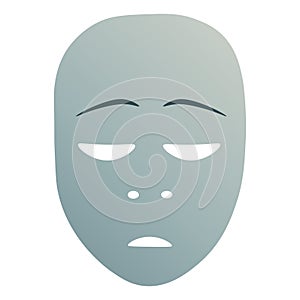 Repentance theatrical mask