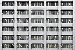 Repetition of Windows office building background and pattern