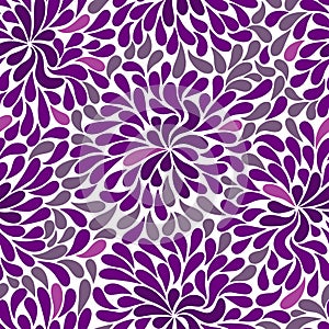 Repetitive violet pattern