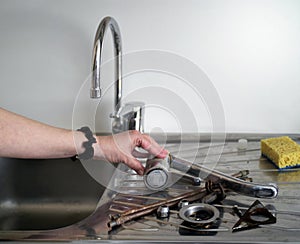 Replacing A Kitchen Tap