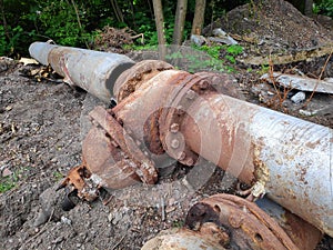 Replacing old rusty water pipes