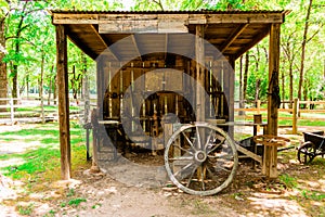 Replica 1890s blacksmith shop served villagers and travelers