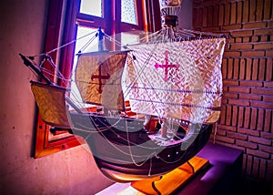 Replica of Christopher Columbus ship
