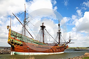 Replica of Dutch tall ship the Batavia