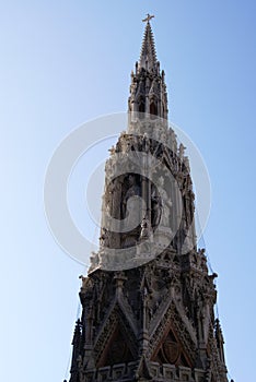 Replica of the Eleanor Cross, Charing Cross station, London, England