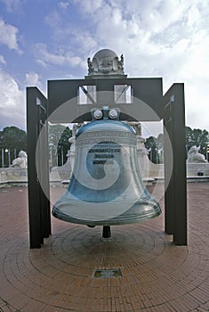 Replica of Liberty Bell at Union Station, Washington, DC