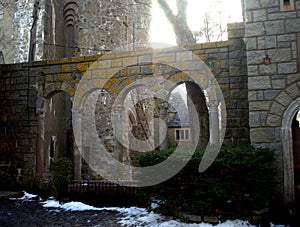 Replica Midieval Arched Wall, Gloucester MA