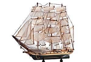 Replica military frigate