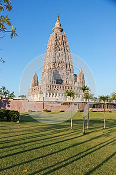 The replica place where Gautam Buddha attained enlightenment