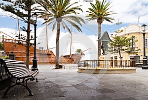 Replica of the Santa Maria Ship in Santa Cruz de La Palma