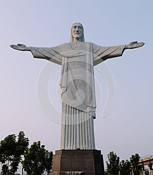 Replica of the statue Christ the Redeemer