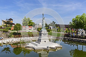 Replica of Statue of Liberty New York, United States, Miniature Park, Inwald, Poland