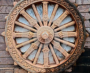 Replica of stone wheel of Konark