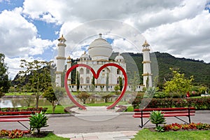 Replica of Taj Mahal, Bioparque Wakata, Tocancipa municipality of the Metropolitan Area of Bogota, Colombia. photo