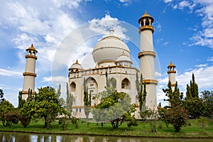 Replica of Taj Mahal, Bioparque Wakata, Tocancipa municipality of the Metropolitan Area of Bogota, Colombia. photo