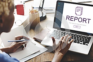 Report Digital Homescreen Concept