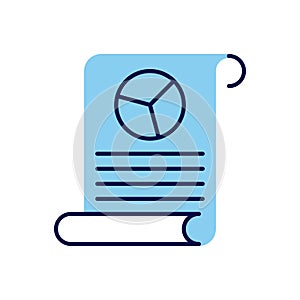 Report related vector icon