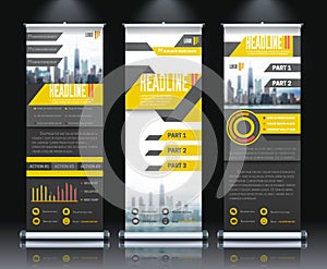 Report Rollup Banners Set