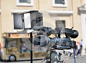 Reportage video shooting