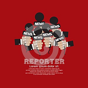 Reporter Concept.