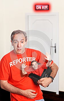 Reporter Prank